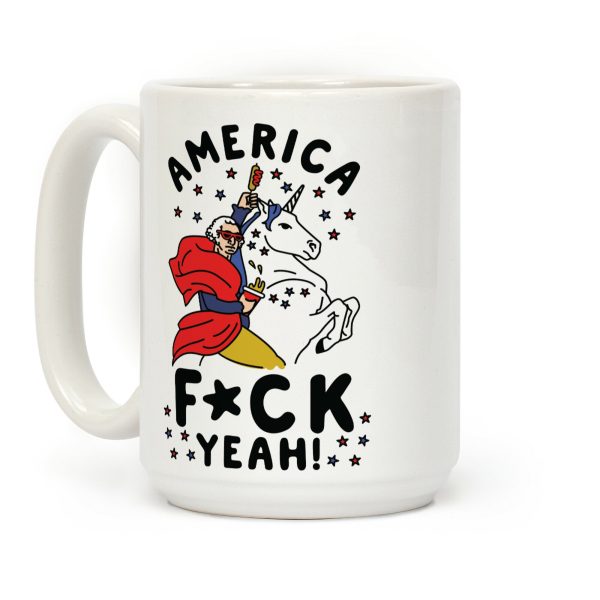 America F*ck Yeah Washington Unicorn Coffee Mug America F*ck Yeah Washington Unicorn Coffee Mug