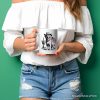 American Cowboy Dog Personalized Mug, Western 4th of July Gift with Custom Name