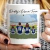 American Football Dad Team Family Personalized Mug