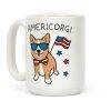 AmeriCorgi Patriotic Corgi Coffee Mug AmeriCorgi Patriotic Corgi Coffee Mug