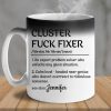 An Expert Problem Solver - Coworker Personalized Custom Black Mug - Christmas Gift For Coworkers, Work Friends, Colleagues