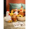 Angry Squat Chicken Plush Toy - Cute & Funny Gift for Kids Angry Squat Chicken Plush Toy - Cute & Funny Gift for Kids