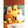 Angry Squat Chicken Plush Toy - Cute & Funny Gift for Kids Angry Squat Chicken Plush Toy - Cute & Funny Gift for Kids