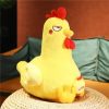 Angry Squat Chicken Plush Toy - Cute & Funny Gift for Kids Angry Squat Chicken Plush Toy - Cute & Funny Gift for Kids