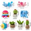 Animal DIY Crochet Kit: Easy Plush Doll with Quality Yarn & Needles Animal DIY Crochet Kit: Easy Plush Doll with Quality Yarn & Needles