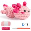 Animal DIY Crochet Kit: Easy Plush Doll with Quality Yarn & Needles Animal DIY Crochet Kit: Easy Plush Doll with Quality Yarn & Needles