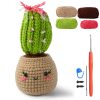Animal DIY Crochet Kit: Easy Plush Doll with Quality Yarn & Needles Animal DIY Crochet Kit: Easy Plush Doll with Quality Yarn & Needles