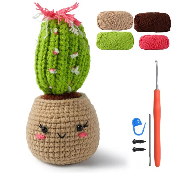 Animal DIY Crochet Kit: Easy Plush Doll with Quality Yarn & Needles Animal DIY Crochet Kit: Easy Plush Doll with Quality Yarn & Needles