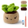 Animal DIY Crochet Kit: Easy Plush Doll with Quality Yarn & Needles Animal DIY Crochet Kit: Easy Plush Doll with Quality Yarn & Needles