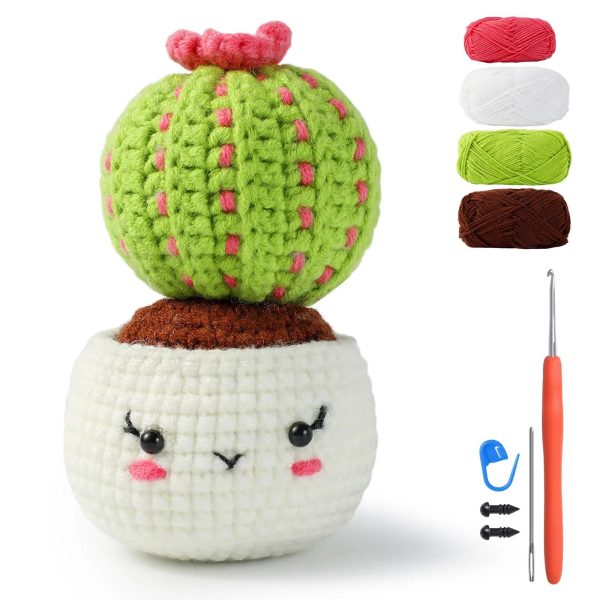 Animal DIY Crochet Kit: Easy Plush Doll with Quality Yarn & Needles Animal DIY Crochet Kit: Easy Plush Doll with Quality Yarn & Needles