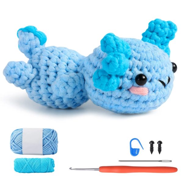 Animal DIY Crochet Kit: Easy Plush Doll with Quality Yarn & Needles Animal DIY Crochet Kit: Easy Plush Doll with Quality Yarn & Needles