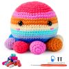 Animal DIY Crochet Kit: Easy Plush Doll with Quality Yarn & Needles Animal DIY Crochet Kit: Easy Plush Doll with Quality Yarn & Needles