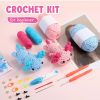 Animal DIY Crochet Kit: Easy Plush Doll with Quality Yarn & Needles Animal DIY Crochet Kit: Easy Plush Doll with Quality Yarn & Needles