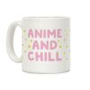 Anime And Chill Coffee Mug Anime And Chill Coffee Mug