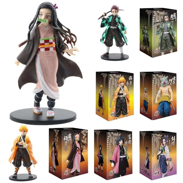 Anime Demon Slayer Kimetsu no Yaiba figure Kamado Tanjirou Action Figure Anime Demon Slayer Kimetsu no Yaiba figure Kamado Tanjirou Action Figure