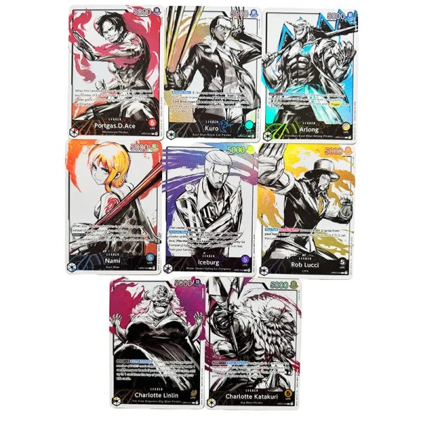 Anime One Piece Collection Cards Anime One Piece Collection Cards