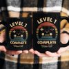 Anniversary Video Gamer, Level Complete - Personalized Mug Anniversary Video Gamer, Level Complete - Personalized Mug