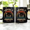 Anniversary Video Gamer, Level Complete - Personalized Mug Anniversary Video Gamer, Level Complete - Personalized Mug