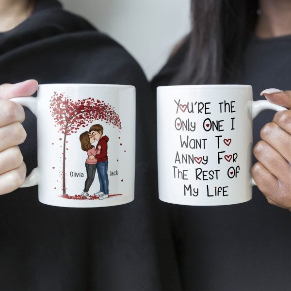 Annoy For The Rest Of My Life - Personalized Mug - Anniversary Gift For Couple, Husband, Wife, Boyfriend, Girlfriend Annoy For The Rest Of My Life - Personalized Mug - Anniversary Gift For Couple, Husband, Wife, Boyfriend, Girlfriend