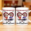 Annoying Each Other And Still Going Strong, Cartoon Couple With Hearts - Personalized Custom Coffee Mug - CPL995_MG Annoying Each Other And Still Going Strong, Cartoon Couple With Hearts - Personalized Custom Coffee Mug - CPL995_MG