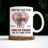 Annoying Each Other for a Lifetime, Together Forever - Personalized Custom Coffee Mug - CPL282_MG