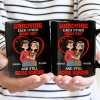 Annoying Each Other Hugging Couple - Personalized Mug Annoying Each Other Hugging Couple - Personalized Mug