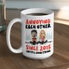 Annoying Each Other Personalized White Ceramic Mug Cute Couple Sitting Illustration Funny Daily Coffee Gift for Couples Annoying Each Other Personalized White Ceramic Mug Cute Couple Sitting Illustration Funny Daily Coffee Gift for Couples