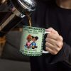 Annoying Each Other Since Couple Stripe Style - Personalized White Edge-to-Edge Mug Annoying Each Other Since Couple Stripe Style - Personalized White Edge-to-Edge Mug