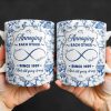 Annoying Each Other Since, Flowers and Birds Design - Personalized Custom Coffee Mug - CPL412_MG Annoying Each Other Since, Flowers and Birds Design - Personalized Custom Coffee Mug - CPL412_MG