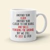 Another Year Older, Naughty Old Couple White Mug