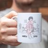 Another Year Older, Naughty Old Couple White Mug