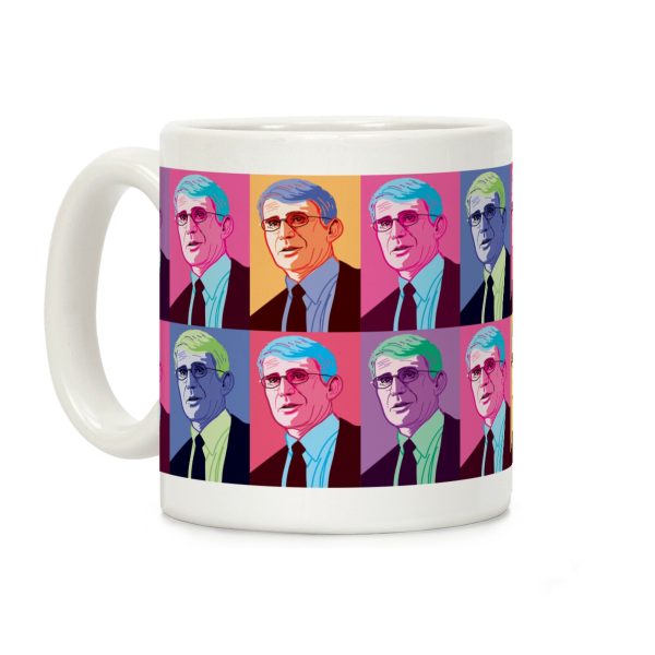 Anthony Fauci Pop Art Coffee Mug Anthony Fauci Pop Art Coffee Mug