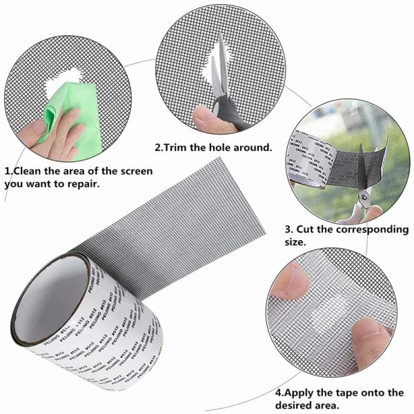 Anti-Mosquito Screen Repair Tape Anti-Mosquito Screen Repair Tape