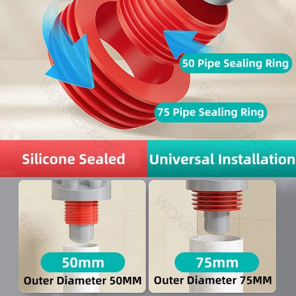 Anti Odor Sink Drain Pipe Connector Anti Odor Sink Drain Pipe Connector