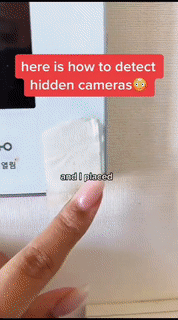 Anti-Peeping Artifact Camera Detector Anti-Peeping Artifact Camera Detector