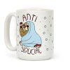 Anti Slowcial Coffee Mug Anti Slowcial Coffee Mug