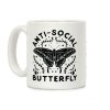 Anti-Social Butterfly Coffee Mug Anti-Social Butterfly Coffee Mug