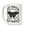 Anti-Social Butterfly Coffee Mug Anti-Social Butterfly Coffee Mug