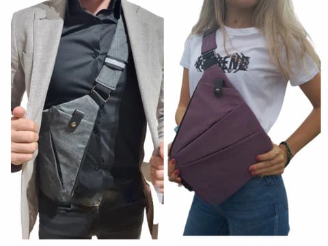 Anti-Theft Unisex Cross Body Bag Anti-Theft Unisex Cross Body Bag