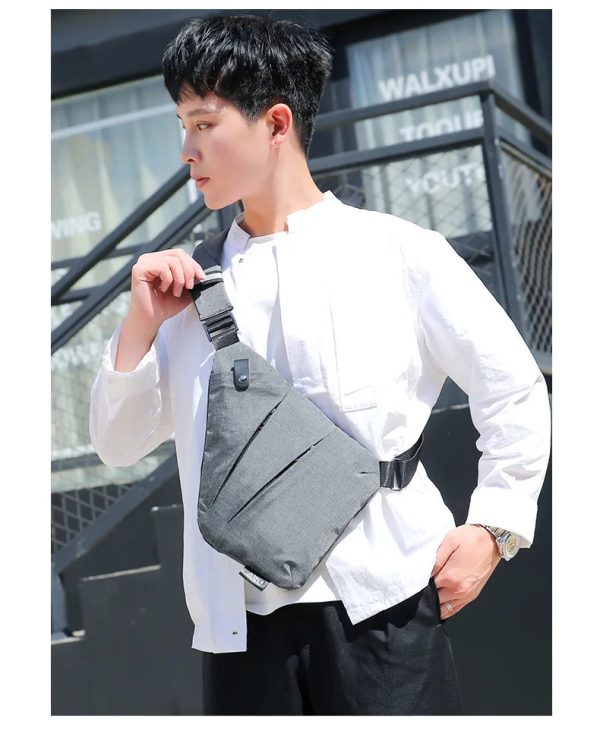 Anti-Theft Unisex Cross Body Bag Anti-Theft Unisex Cross Body Bag