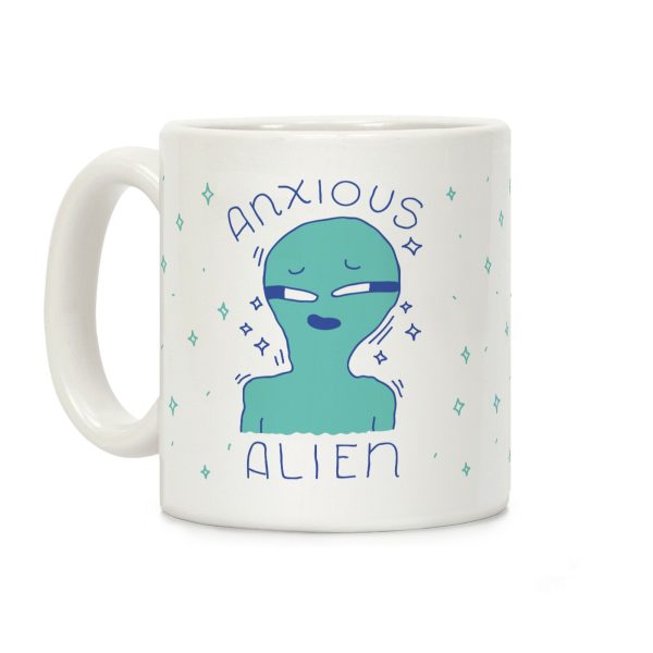 Anxious Alien Coffee Mug Anxious Alien Coffee Mug