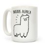 Anxious Alpaca Coffee Mug