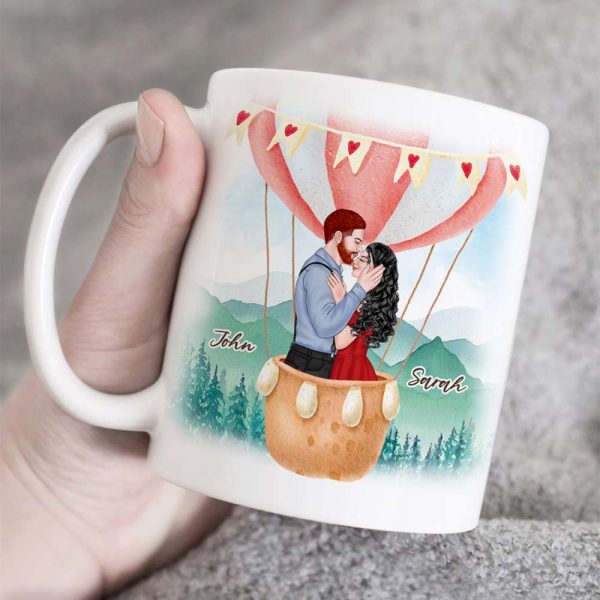Anything Is Possible, Gift For Couple, Personalized Tumbler, Couple Kissing Tumbler, Anniversary Gift