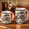 Apparently We Are Trouble When We Are Together - Gift For Camping Friends - Personalized Custom White Edge-to-Edge Mug Apparently We Are Trouble When We Are Together - Gift For Camping Friends - Personalized Custom White Edge-to-Edge Mug