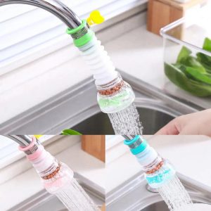 Aquatwist: Rotating Washable Faucet Filter