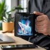 Arctic Aurora Polar Bear Personalized Mug, Northern Lights Wildlife Gift with Custom Name Arctic Aurora Polar Bear Personalized Mug, Northern Lights Wildlife Gift with Custom Name