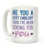 Are You A Lucky Emblem? 'Cause I've Been Looking For You Coffee Mug Are You A Lucky Emblem? 'Cause I've Been Looking For You Coffee Mug