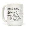 Arma-Deal With It Armadillo Coffee Mug