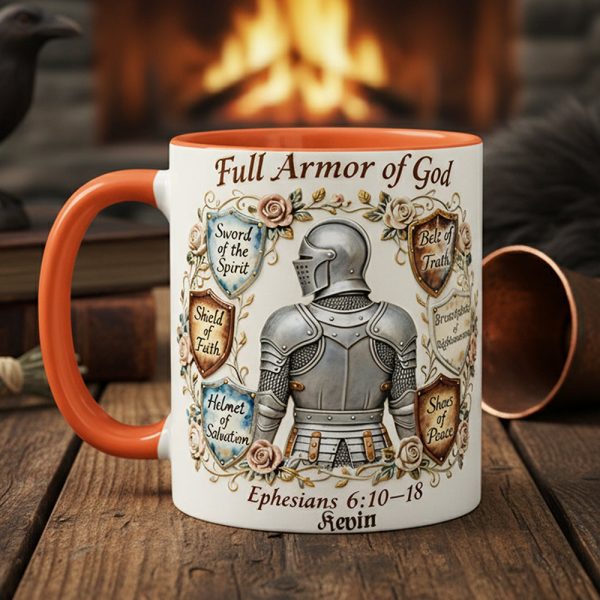 Armor Of God Coffee Accent Mug - Personalized Gifts For Christian 03pata261225 Armor Of God Coffee Accent Mug - Personalized Gifts For Christian 03pata261225
