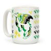 Aromantic Pride Dragon Coffee Mug